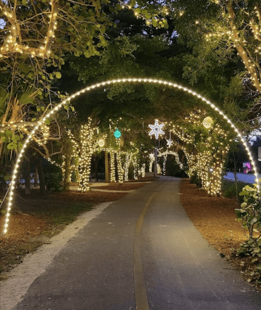 sanibel christmas lights stroll